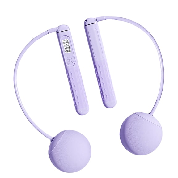 Digital Counting Cordless Jump Rope Weighted Skipping Rope Exercise Rope with Antislip Handle For Fitness Enthusiasts