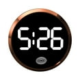 thumbnail image 1 of Digital Dashboard Car Clock LED Display Stick On Vibration Activated Watch Small Battery Powered Easy Install Universal for Car Bike Office Studio Home Time Keeping Gift, 1 of 1