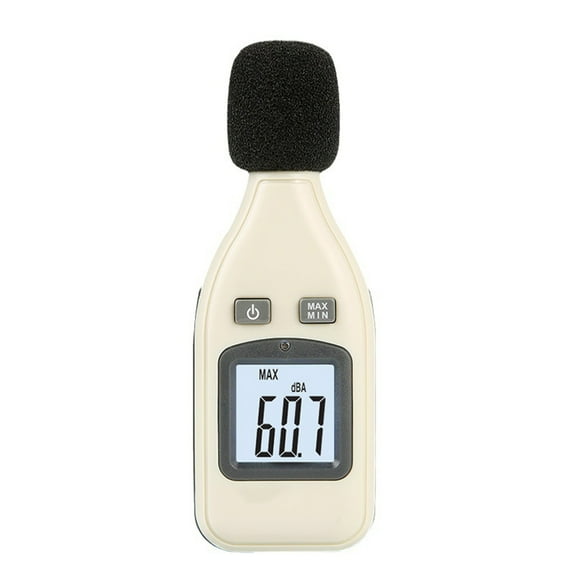 Digital Decibel Meter Sound Level Reader Sound Meter for Accurate Noise Measurement in homes Office Construction site