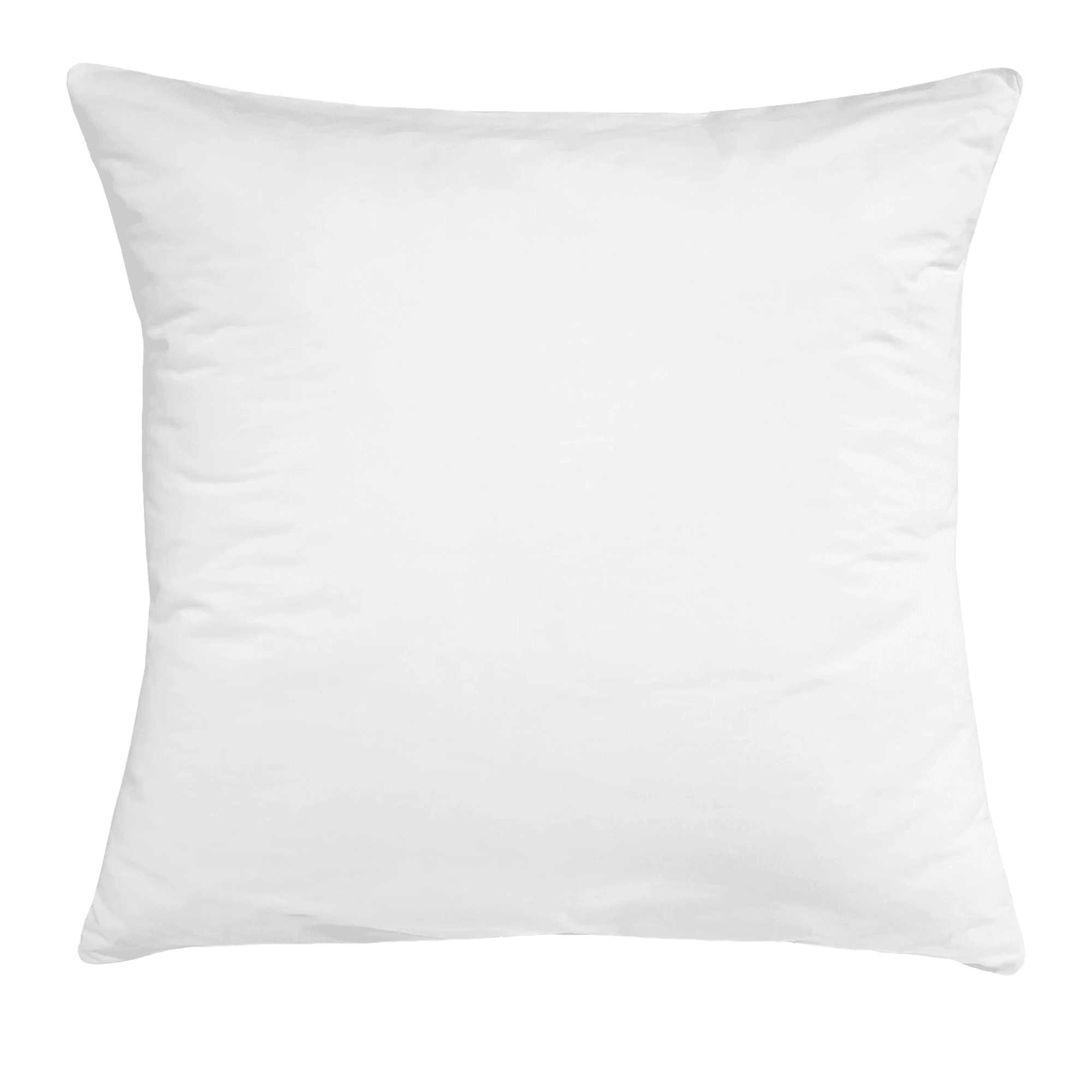 20 x 20 Inch White Polyester Square Pillow Insert