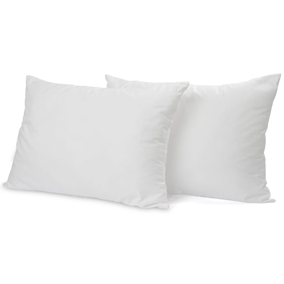 Digital Decor Cluster Fiber Pillows, Set of 2, Queen Size, Soft & Supportive, White