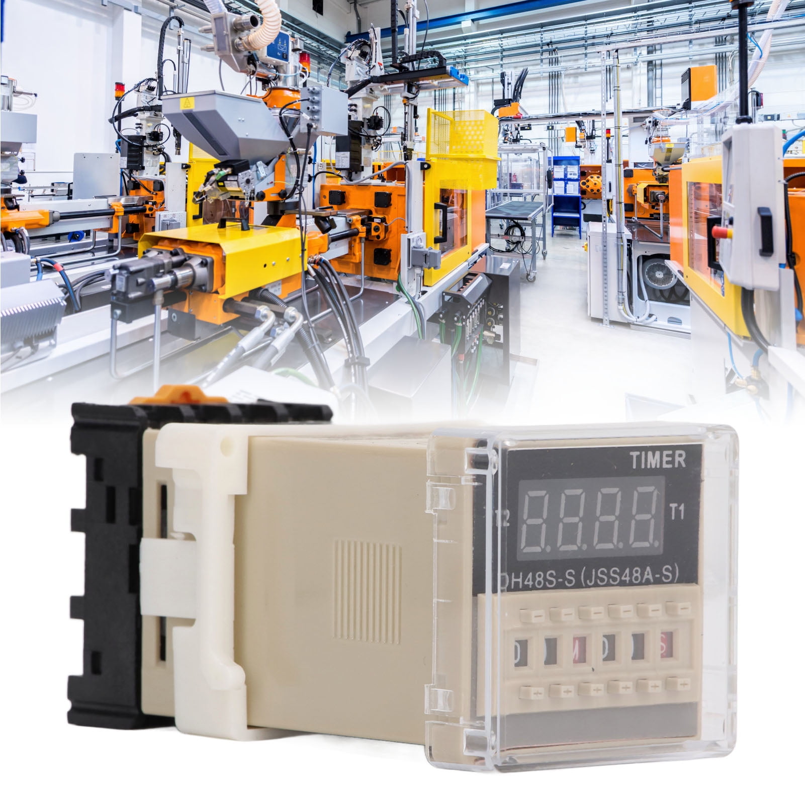 Digital Delay Timer Relay For Street Lights And LED Neon Lights 0.1s To