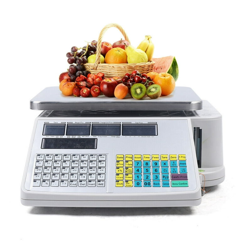 66Lbs Digital Weight Scale Price Computing Retail Count Scale Food Meat  Scales