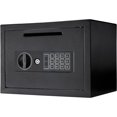 thumbnail image 1 of Digital Depository Safe – 0.57 Cu. Ft Front-Load Drop Box for Cash, Money & Mail, Multi-User PIN Code Lock, Steel Construction, Anti-Pry Hinges, Backup Keys, Ideal for Business or Office, 1 of 4