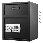 Digital Depository Safe 1.7 Cubic Feet Made Of Carbon, With a reliable electronic, In addition to the, The safe deposit box, for garage gym kitchen workshop and commercial floor use