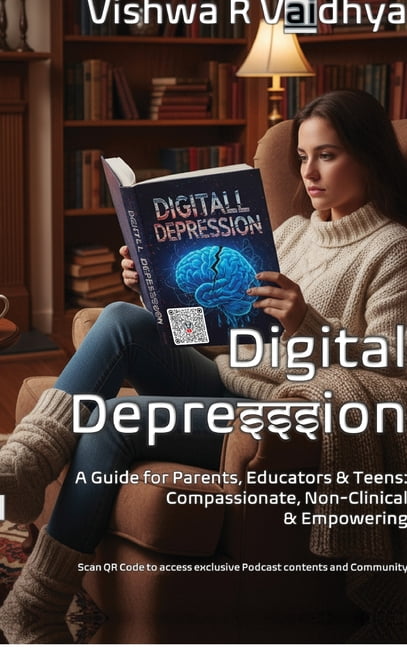 Digital Depresssion: A Guide for Parents, Educators &amp; Teens [Compassionate, Non-Clinical, Empowering], (Hardcover)
