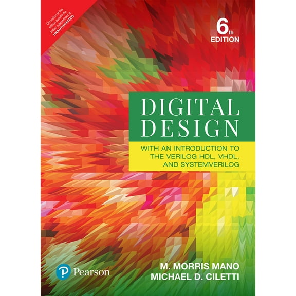 Digital Design | With an Introduction to the Verilog HDL, VHDL, and SystemVerilog | Sixth Edition | By Pearson Paperback 18 May 2018