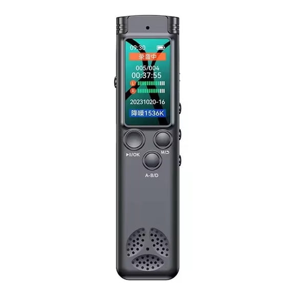 Digital Digital Voice Recorder Portable Voice Activated Recorder With Full-Color TFT Screen Playback Song Player Audio Recorder For Meeting Lecture