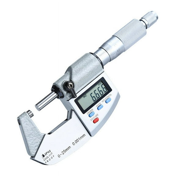 Digital Display 0.001mm Micrometer IP65 Waterproof Electronic Digital Caliper Gauge 25mm-50mm
