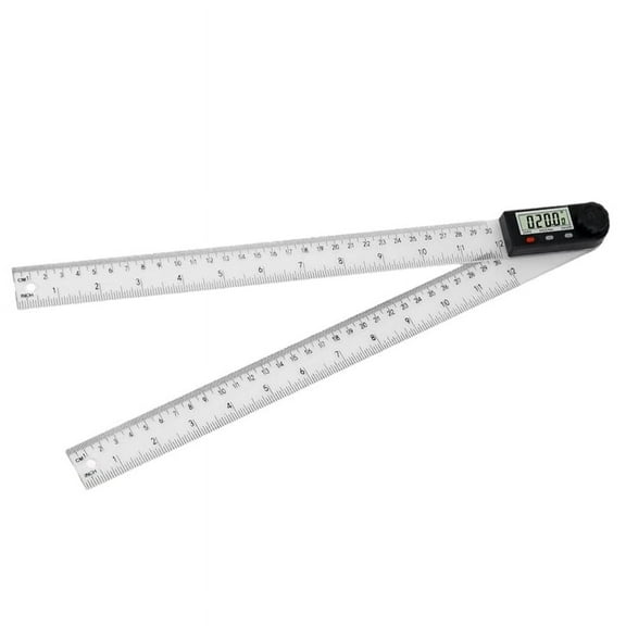 Digital Display Angle Ruler,2-In-1 Precision Ruler & Finder Protractor, (ABS-300MM)