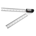 thumbnail image 1 of Digital Display Angle Ruler,2-In-1  Ruler & Digital Angle Finder Protractor, (ABS-200MM), 1 of 7