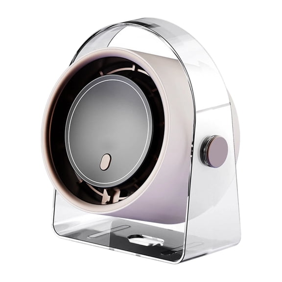 Digital Display Bladeless Fan USB Portable 100 Adjustable Airflows ABS Texture