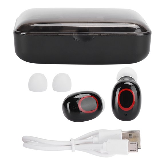 Digital Display Bluetooth Headset TWS 5.0 Headphones Wireless Touch Control Binaural Stereo In?Ear Earbuds Powodzenia