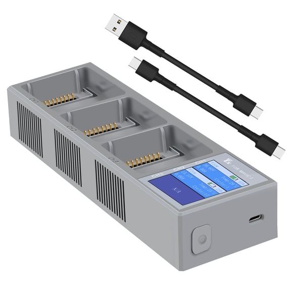 Digital Display Charging Butler 3-Battery Charging, Storage Mode, Fast PD Charging for DJI MAVIC 3 Drone