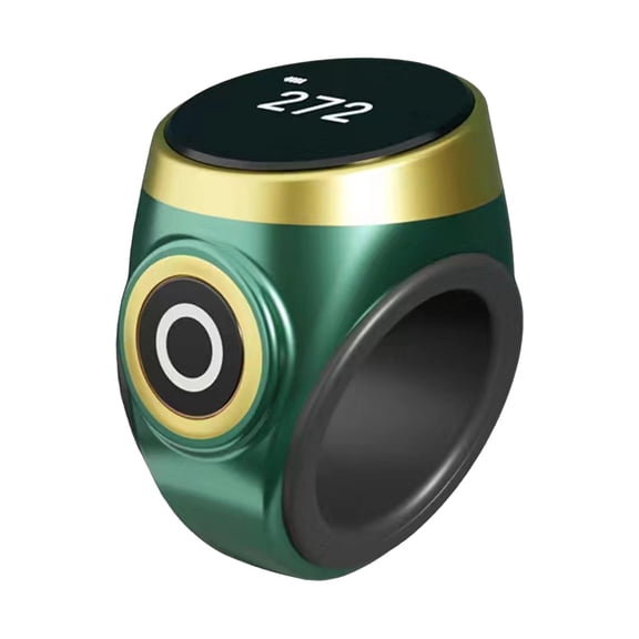 Digital Display Counter Rings Electronic Finger Counter Resettable Electronic Counters Abs Counter Multifunction Digital Counter Rings Hand Tally For Number Of Fitness Meetings