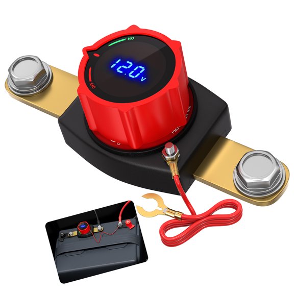 Digital Display Disconnect Switches Anti Erosion for Electric Monitoring & Safety in Automotive Marine