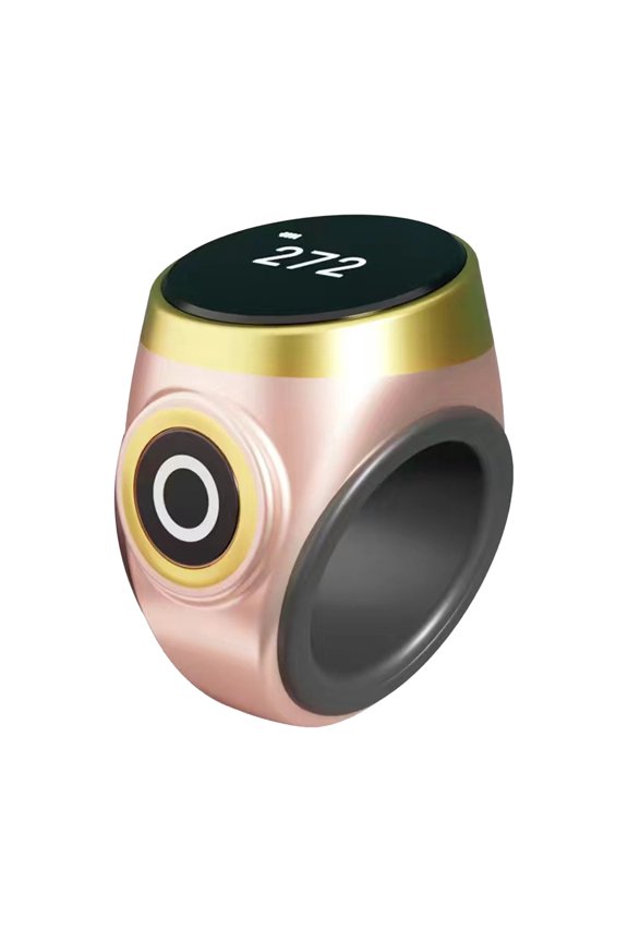 Digital Display Electronic Finger Counter Ring with Resettable Multifunction Tally for Fitness and Meetings