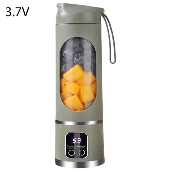 Digital Display Juicer-Smart LED Display, Home USB Rechargeable Multi-mode Mixer,Portable Juice Bottle,Easy Operation & Easy to Clean,for Mothers,Fitness Enthusiasts and Old Man