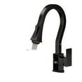 thumbnail image 1 of Digital Display Kitchen Faucet, Brushed 4 Functions Single Handle Pull Out Kitchen Sink Mixer Hot And Cold Water Taps, 1 of 19