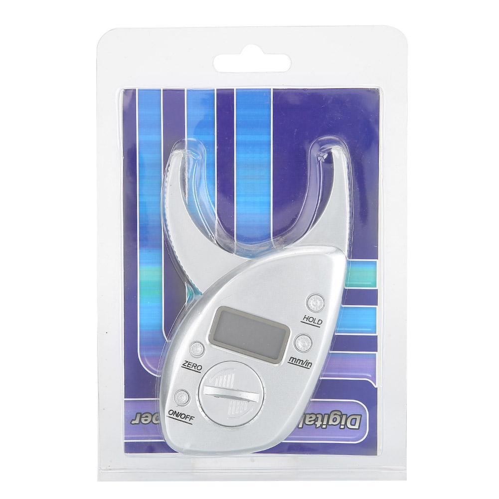 Digital Display LCD Body Fat Caliper Analyzer Measure Tester Body Fat