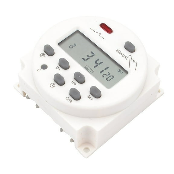 Digital Display Power Timer Weekly Programmable Time Relay Switch 24/110/220V Dc24V