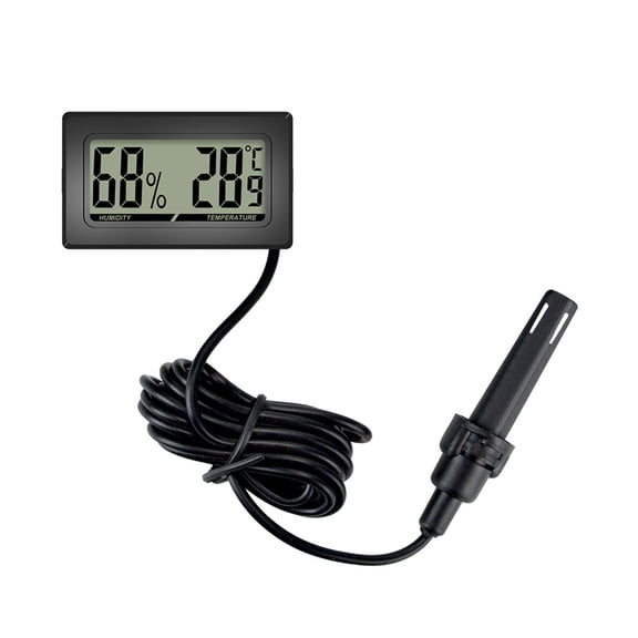 Digital Display Temperature Measurement Device Large Screen Display Home Reptiles Care with and Ease of Use