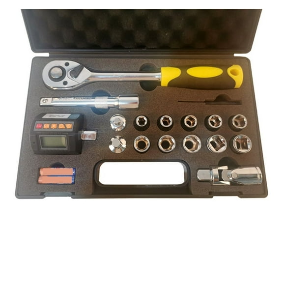 Digital Display Torque Meter Set Torque Meter Tester Torque Adapter Spark Socket Wrench Tool ,Precision & Robust