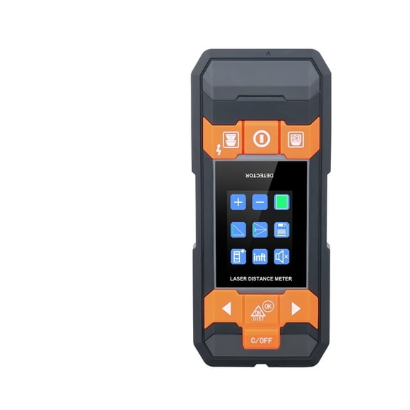 Digital Distance Meter Stud Finder AC Wire Tracker Wall Scanner Wood Moisture Meter Rangefinder Tape Metal Detector ,Accurate and Quick - 210DR