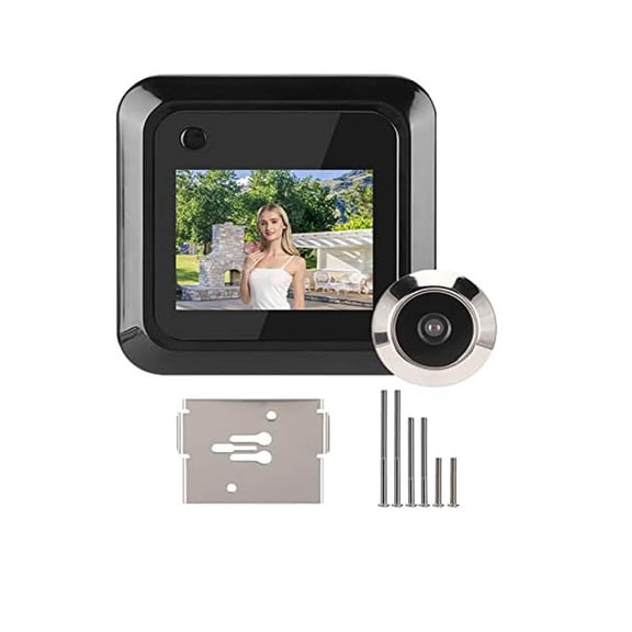 Digital Door Viewer, TFT LCD Screen Camera Wide Angle Peephole Viewer Support Taking Pictures, Front Door Peephole Camera for Door Hole