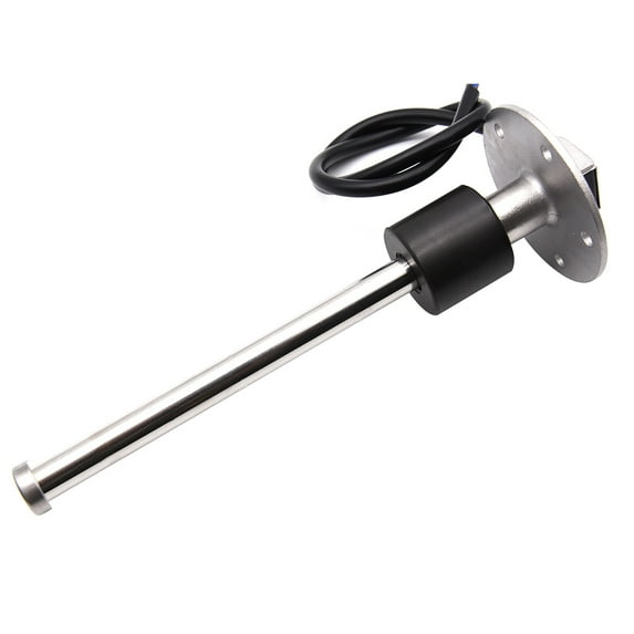 Digital Dual 52mm Gauge With Warning Fuel Level+Voltage 2 In 1 Gauge For Fuel Level Sensor 0-190ohm Marine Boat Car Truck ,Compact & Sturdy