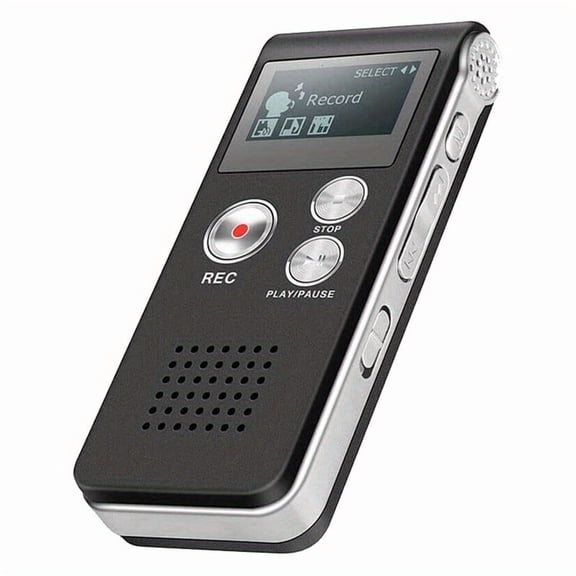 Digital EVP Voice Activated Recorder USB US 8GB (Black) for Paranormal Ghost Hunting