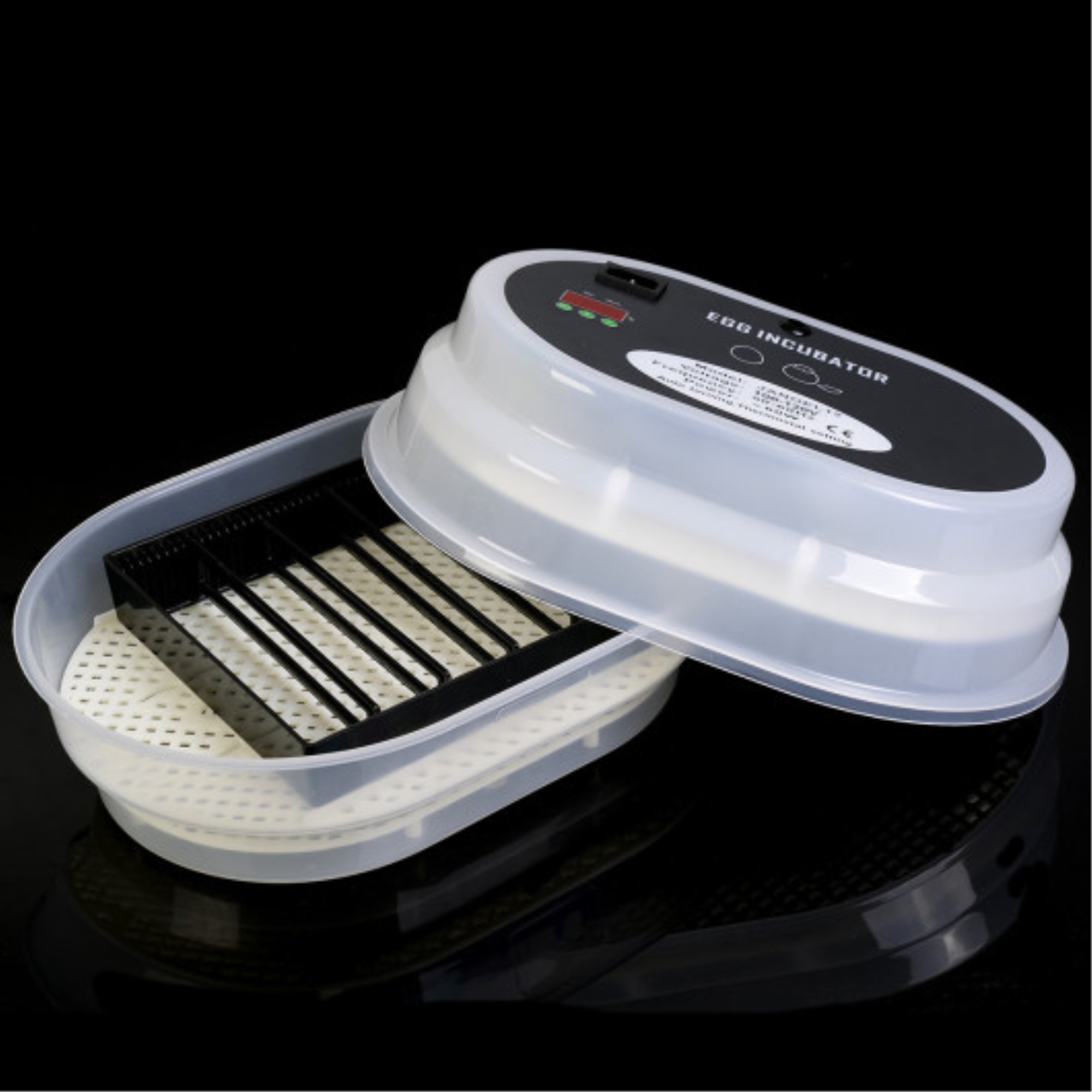 Digital Egg Incubator with LED Screen, Automatic Turning Hatches