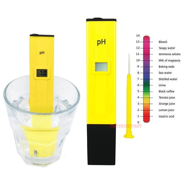 Digital Electric PH Meter LCD Tester Pocket Hydroponics Aquarium Water Test Pen