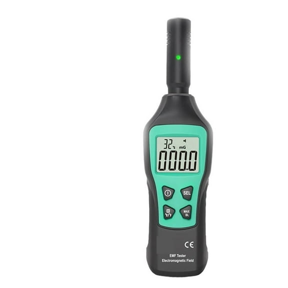 Digital Electromagnetic Field Radiation Detector Temperature Radiation Tester EMF Meter Dosimeter Detector For Computer Phone ,Easy to Use