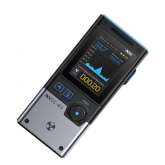 Digital Electromagnetic Radiation Analyzers with Vibration Light Sound Alarms Triple Skill Detection Device for Safety