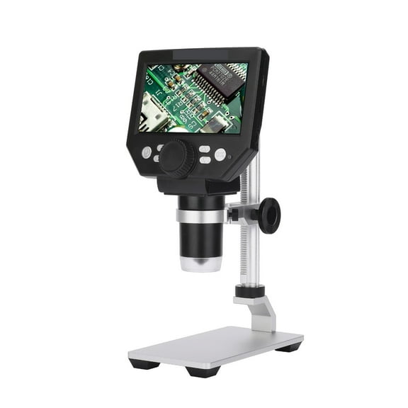 Digital Electron Microscope 4.3 Inch Lar Base LCD Display 10MP 1-1000X Continuous Amplification Magnifier