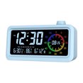 thumbnail image 1 of Digital Electronic Clock with LCD Color Screen, Visual Alarm & Timer, 12/24H Switch, Countdown Function, USB-C Charging, Stereo Display for Home Office Use – 1 Pack, 1 of 5
