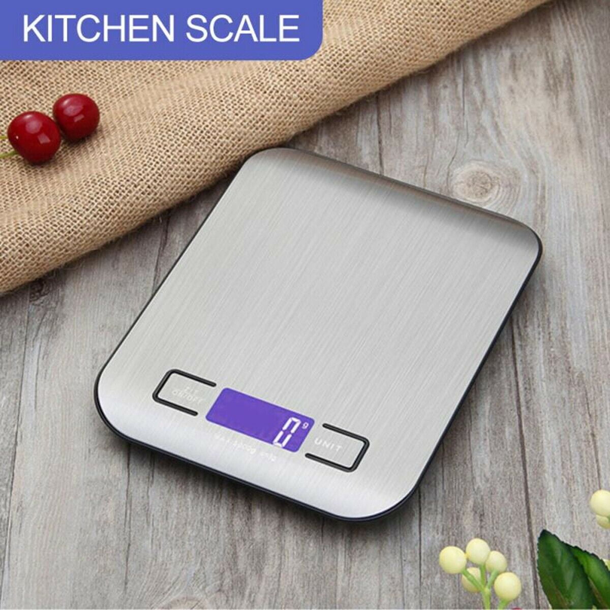 Kitchen Scale Digital Postal LCD Electronic Weight Scales Food Shop 5kg/1g  - Home & Lifestyle > Personal