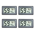 thumbnail image 1 of Digital Electronic Thermometer Hygrometer, Mini Fahrenheit (℉) LCD Display 4PCS, 1 of 6
