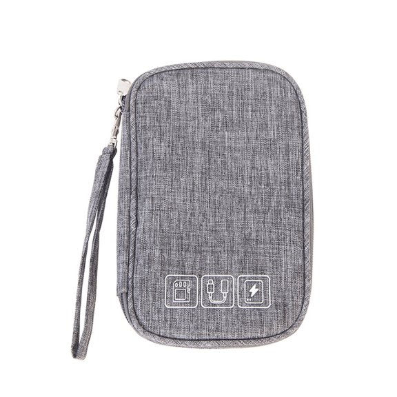 Digital Electronics Cable Storage Bag Travel Bag Electronic Accessories Cable Storage Bag Box Charger Cell Phone USB Headset Sd Card Storage Bag