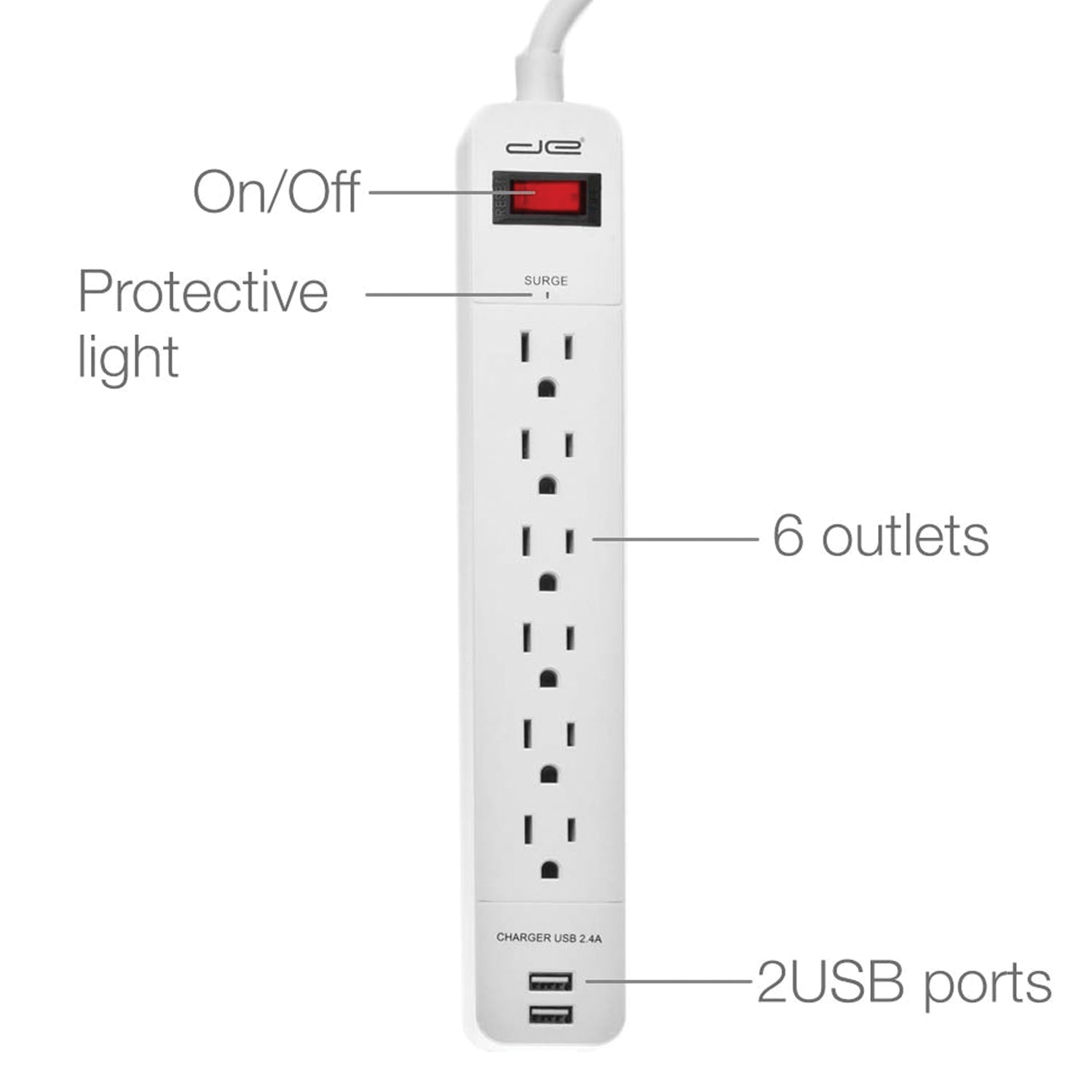  Refrigerator Surge Protector, Ortis Double Outlet Voltage  Protector for Home Appliances with Time Delay, Protects Against Brownout,  Spike, Instant Surge All Voltage Abnormalities, Yellow : Electronics