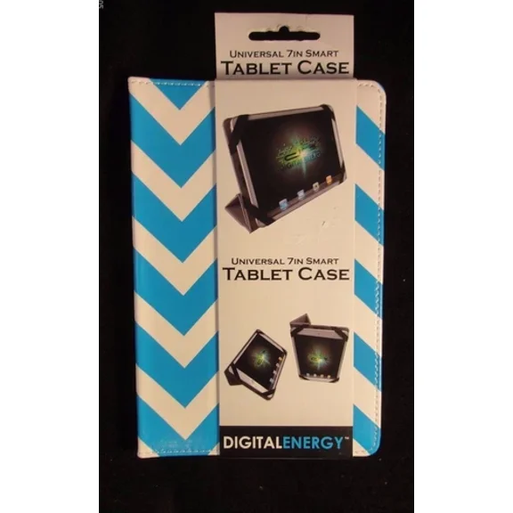 Digital Energy Universal 7" Smart Tablet Case Blue/Whtie