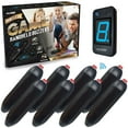 thumbnail image 1 of Digital Energy Wireless Handheld Game Buzzer System - Console Displays First Buzz-in - Great for Jeopardy, Family Feud, Trivia and Buzzer Games - 8 Joystick Buzzers, 1 of 4