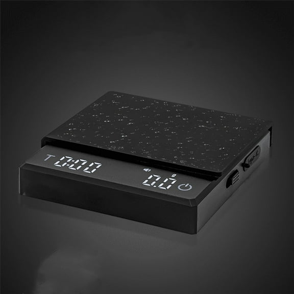 Digital Espresso Coffee Kitchen Scale Mini Smart Timer USB 2Kg with LED Screen Electronic