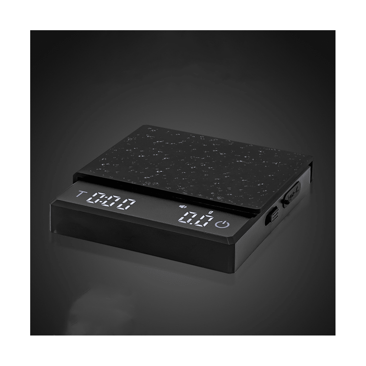 Digital Espresso Coffee Kitchen Scale Mini Smart Timer USB 2Kg with