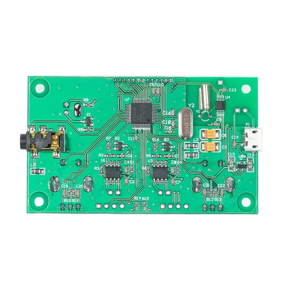 Digital FM Radio Module Receiver with LCD Display, Wireless DSP PLL Stereo FM Module, 76.0MHz-108.0MHz FM Radio Kit for DIY Audio Projects