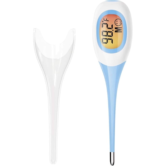 Digital Fever Body Thermometer,Accurate,Color Coded Reading in 8 Seconds,Digital Thermometer for Oral