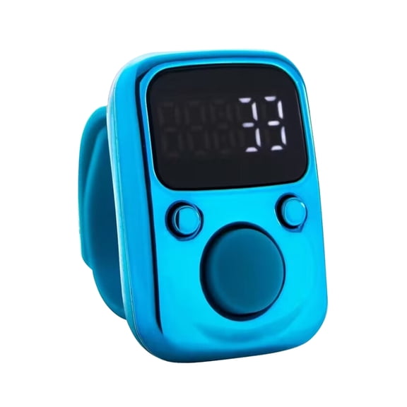 Digital Finger Ring Electronic Hand Tally Counter Silents Prayer Counter Clicker