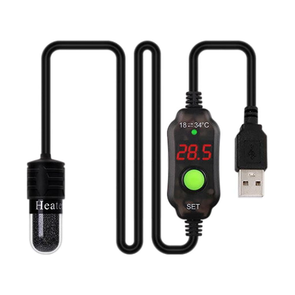 Digital Fish Tank Heater, Aquarium Heating Rod Adjustable Temp