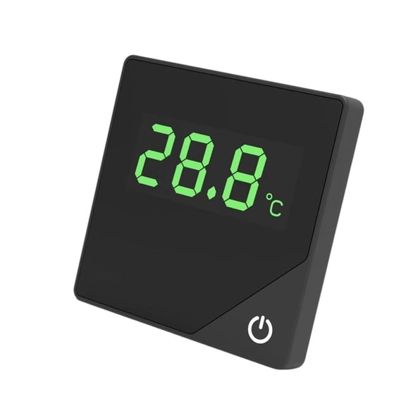Digital Fish Tanks Thermometers Alert Touch Display Cordless Water Temperature Monitor Aquariums Temperature Sensors Touches Screen Alarm LED Environment